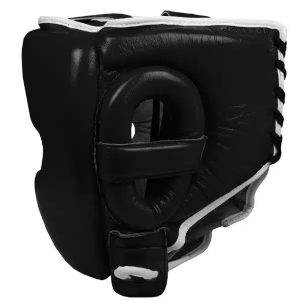 מגן ראש מקצועי עור אמיתי TITLE Boxing Leather Sparring Headgear