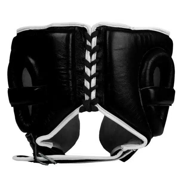 מגן ראש מקצועי עור אמיתי TITLE Boxing Leather Sparring Headgear