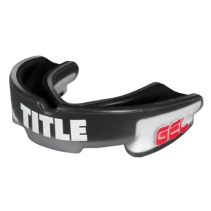 מגן שיניים שחור 3 שכבות הגנה TITLE Boxing Gel Triple-Shox Mouthguard 2.0