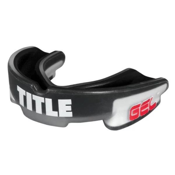 מגן שיניים שחור 3 שכבות הגנה TITLE Boxing Gel Triple-Shox Mouthguard 2.0