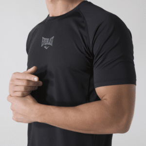 חולצה דרייפיט קצרה צבע שחור - Everlast Compression T-shirt