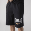 ⁦מכנסי אימון קצר בצבע שחור - Everlast  Everlast Logo Shorts⁩ – תמונה ⁦3⁩