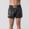 מכנסי איגרוף תאילנדי שחור זהב - Everlast Muay Thai Shorts Metallic Gold