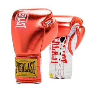 כפפות אגרוף תחרות Everlast 1910 Fight Gloves - צבע אדום