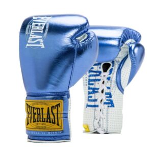 כפפות אגרוף לתחרות Everlast 1910 Fight Gloves - צבע כחול