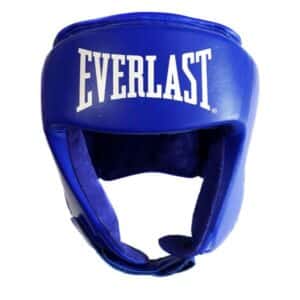 מגן ראש מקצועי לתחרויות של Everlast  Amateur Competition Headgear - צבע כחול