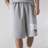 ⁦מכנס אימון בצבע אפור- Everlast  Everlast Logo Shorts Gray⁩ – תמונה ⁦4⁩