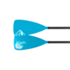 משוט סאפ מתכוונן מפיברגלס 3 חלקים באורך 210 ס"מ- Boardworks Riptide 3-Piece Adjustable SUP Paddle