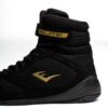 ⁦נעלי איגרוף מקצועיות Everlast  Everlast Elite 2 Boxing Shoes - צבע שחור⁩ – תמונה ⁦4⁩