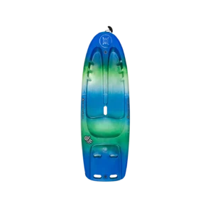 קיאק ילדים צבע כחול וטורקיז דגם Perception Hi Five 6.5 Recreational Kayak Color Deja Vu