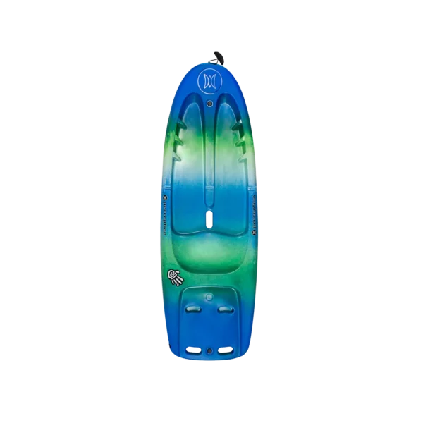 קיאק ילדים צבע כחול וטורקיז דגם Perception Hi Five 6.5 Recreational Kayak Color Deja Vu