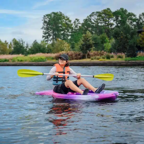 קיאק ילדים צבע להבה דגם Perception Hi Five 6.5 Recreational Kayak Color Sunset