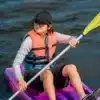 ⁦קיאק ילדים צבע להבה דגם Perception Hi Five 6.5 Recreational Kayak Color Sunset⁩ – תמונה ⁦5⁩
