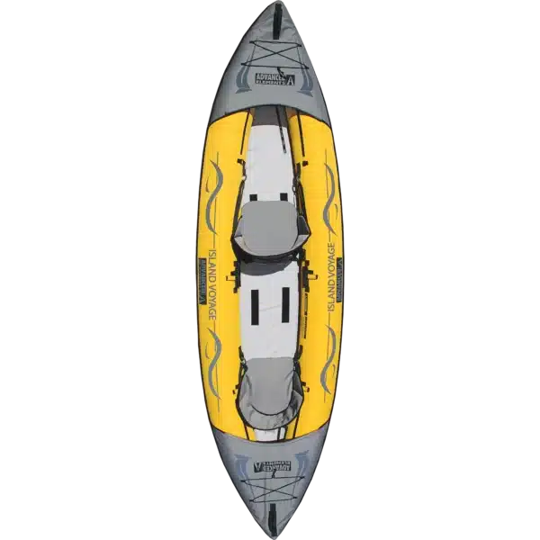 קיאק מתנפח זוגי משאבה ותיק - Advanced Elements Island Voyage™ 2 Recreational Kayak with Pump