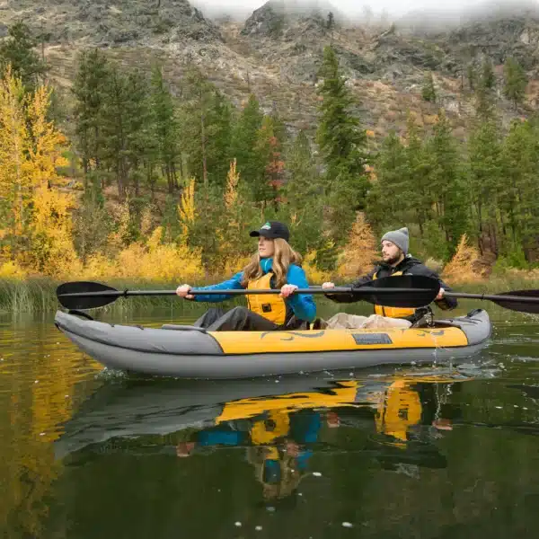 קיאק מתנפח זוגי משאבה ותיק - Advanced Elements Island Voyage™ 2 Recreational Kayak with Pump