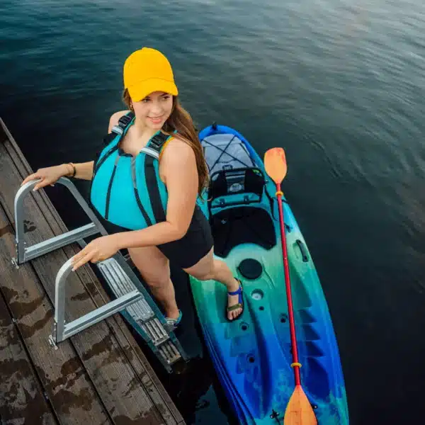 קיאק צבע שקיעה דגם PERCEPTION Tribe 9.5 Recreational Kayak Color Sunset