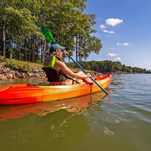 קיאק צבע שקיעה דגם PERCEPTION Tribe 9.5 Recreational Kayak Color Sunset