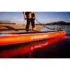 ⁦רצועת קרסול מסתלסלת לגלשן סאפ 11 פיט - BOARDWORKS 11' Coiled Paddle Board Leash⁩ – תמונה ⁦2⁩