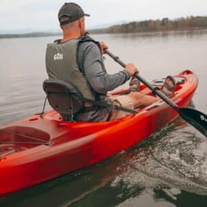 קיאק דיג ושייט מקצועי 10 פיט בצבע אדום - Perception Pescador 10.0 Fishing Kayak