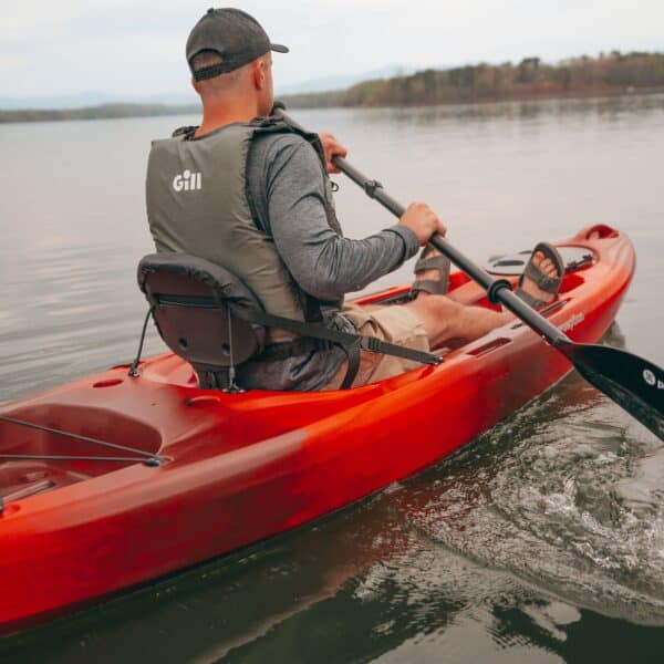 קיאק דיג ושייט מקצועי 10 פיט בצבע אדום - Perception Pescador 10.0 Fishing Kayak