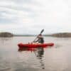 ⁦קיאק דיג ושייט מקצועי 10 פיט בצבע אדום - Perception Pescador 10.0 Fishing Kayak⁩ – תמונה ⁦2⁩