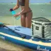 ⁦גלשן סאפ מתנפח 10'4 פיט עם משוט, תיק ומשאבה - Boardworks Shubu Kanaloa 10'4" Inflatable Paddleboard⁩ – תמונה ⁦3⁩