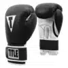 ⁦כפפות איגרוף מקצועיות מעור בצבע שחור ולבן - Title Boxing Pro Style 3.0 Leather Training⁩ – תמונה ⁦3⁩