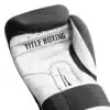 ⁦כפפות איגרוף מקצועיות מעור בצבע שחור ולבן - Title Boxing Pro Style 3.0 Leather Training⁩ – תמונה ⁦6⁩
