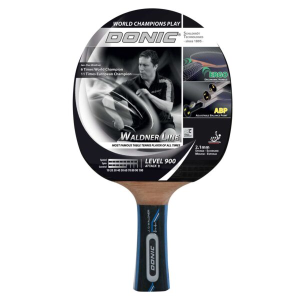 מחבט טניס שולחן (פינג פונג) מקצועי דגם Donic Waldner 900