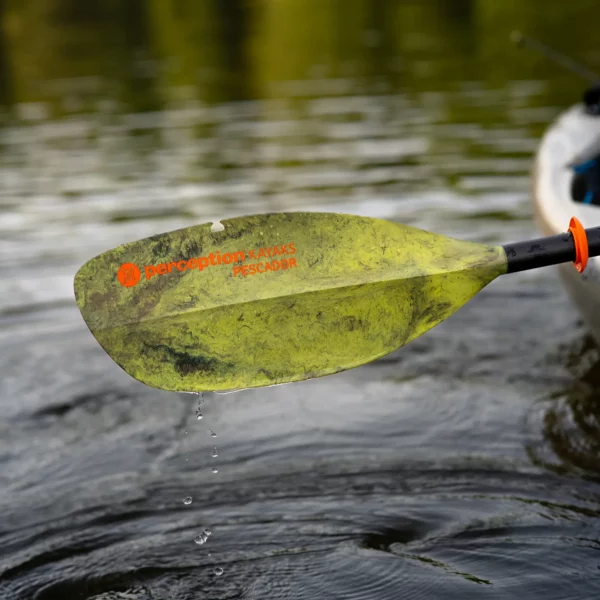משוט דיג מקצועי מתכוונן לקיאק - Perception Pescador Fishing Kayak Paddle