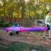 ⁦עגלה איכותית וגדולה להובלת קיאק - Perception Large Kayak Cart with Foam-Filled Wheels⁩ – תמונה ⁦4⁩
