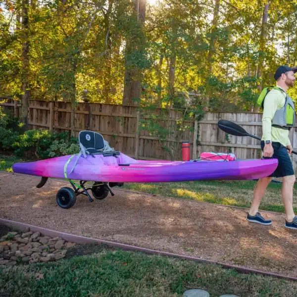 עגלה איכותית וגדולה להובלת קיאק - Perception Large Kayak Cart with Foam-Filled Wheels