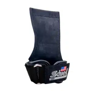 רצועות הרמה ואחיזה משולבות בצבע שחור - Schiek 1900 Ultimate Grips