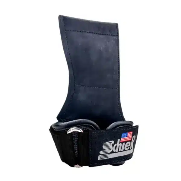 רצועות הרמה ואחיזה משולבות בצבע שחור - Schiek 1900 Ultimate Grips