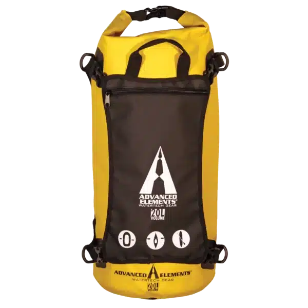 תיק ציוד אטום ועמיד במים 20 ליטר - Advanced Elements StashPak™ Rolltop Dry Bags