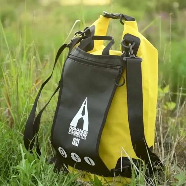 תיק ציוד אטום ועמיד במים 20 ליטר - Advanced Elements StashPak™ Rolltop Dry Bags