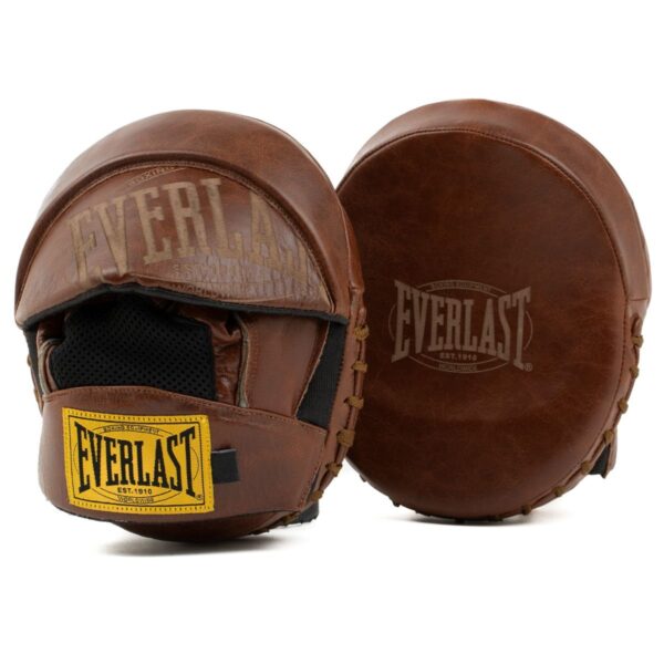 לפות |פדים Everlast 1910 בצבע חום – זוג כפפות לאימוני אגרוף