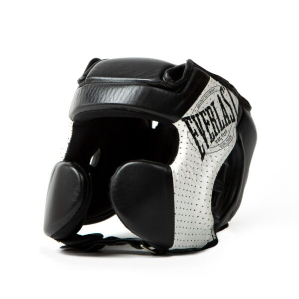 מגן ראש מקצועי Everlast 1910 שחור/לבן