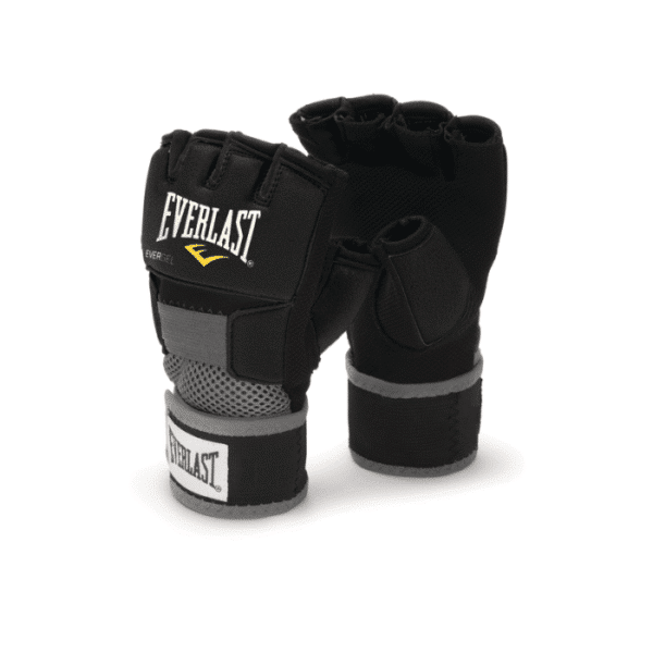 תחבושות יד Everlast Evergel בצבע שחור – הגנה מתקדמת לאימוני אגרוף