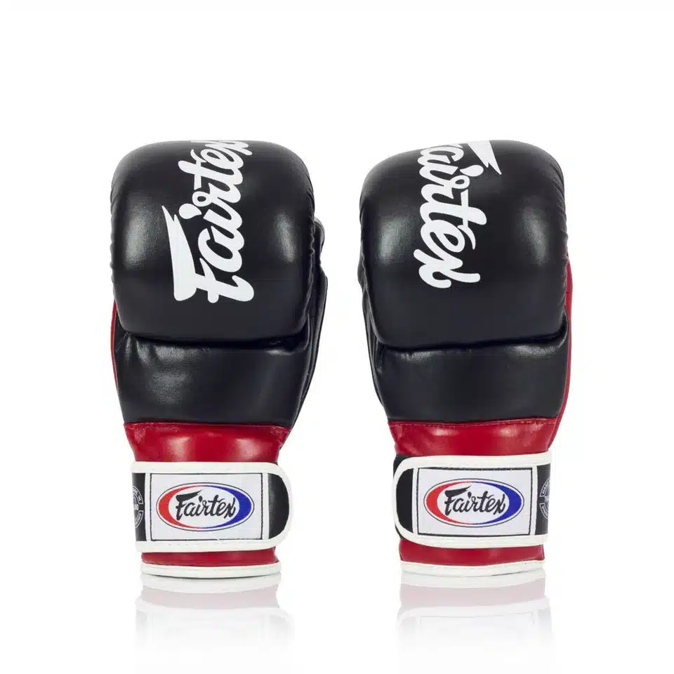 כפפות אימון גרפלינג FGV18 Super Sparring עשויות מיקרופייבר עם ריפוד עבה בפרקי האגרוף למתאמני MMA