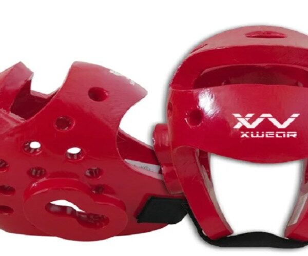 מגן ראש מקצועי לטאקוונדו אפקס בצבע כחול או אדום