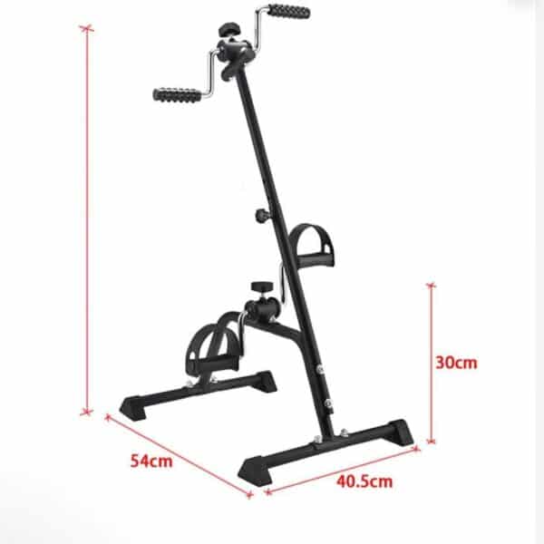 מיני אופני כושר Pedaller Dual Mini Bike לאימון ידיים ורגליים עם מנגנון התנגדות מתכוונן וגובה מתכוונן
