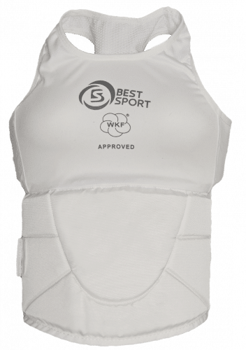 מגן גוף וחזה משולב לנשים BestSport , מאושר WKF, הגנה מקצועית ונוחות מירבית