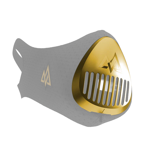 קליפסים קדמיים מעוצבים למסיכת אימון 3.0 בהתאמה מושלמת למסכה- צבע זהב