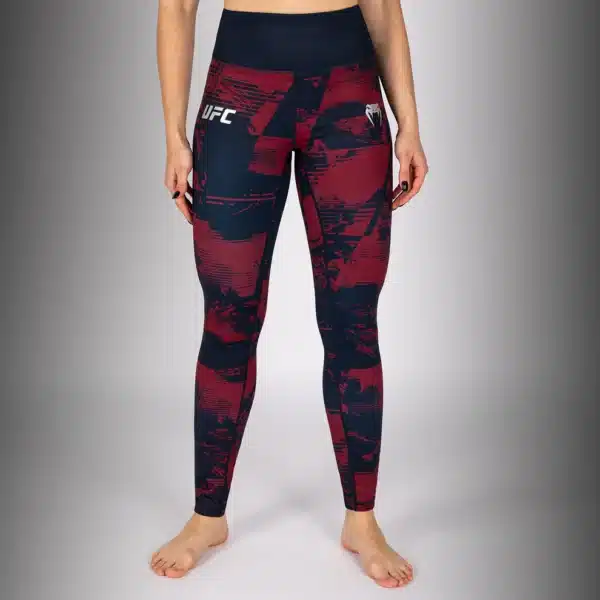 טייץ נשים ונום UFC בורדו וכחול UFC Fight Week