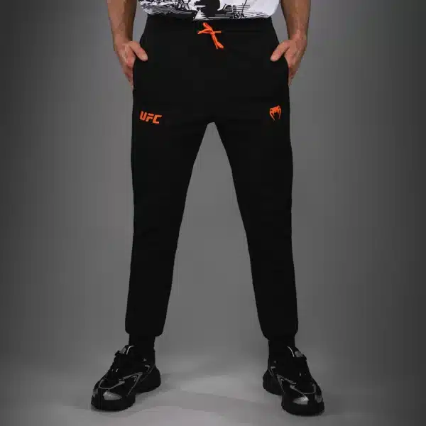 מכנס ונום UFC דגם UFC Zenith Authentic Fight week טרנינג מקצועי שחור