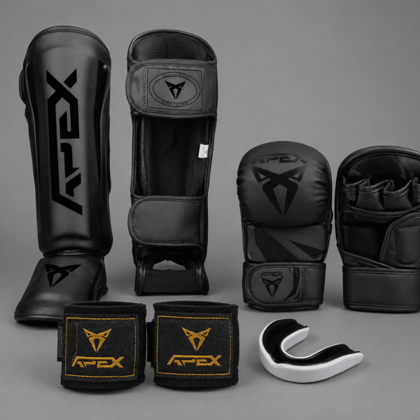 סט ספארינג MMA מקצועי Apex בצבע שחור