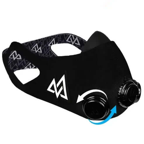 מסכת אימון חמצן מקצועית Training Mask 2.0 לשיפור סיבולת ואימון שרירי הנשימה