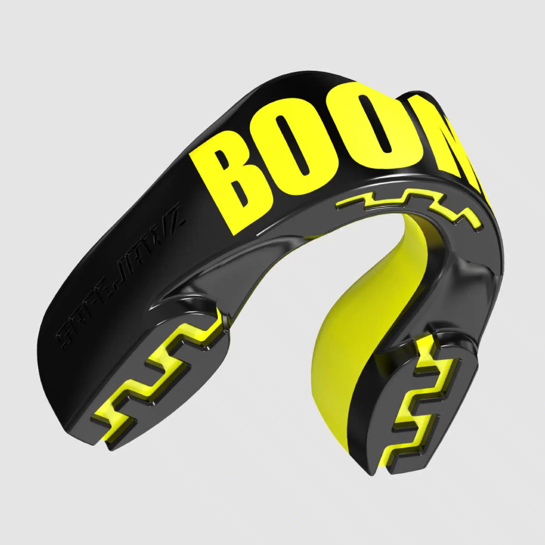מגן שיניים SafeJawz Boom מסדרת Extro בעיצוב בום ייחודי