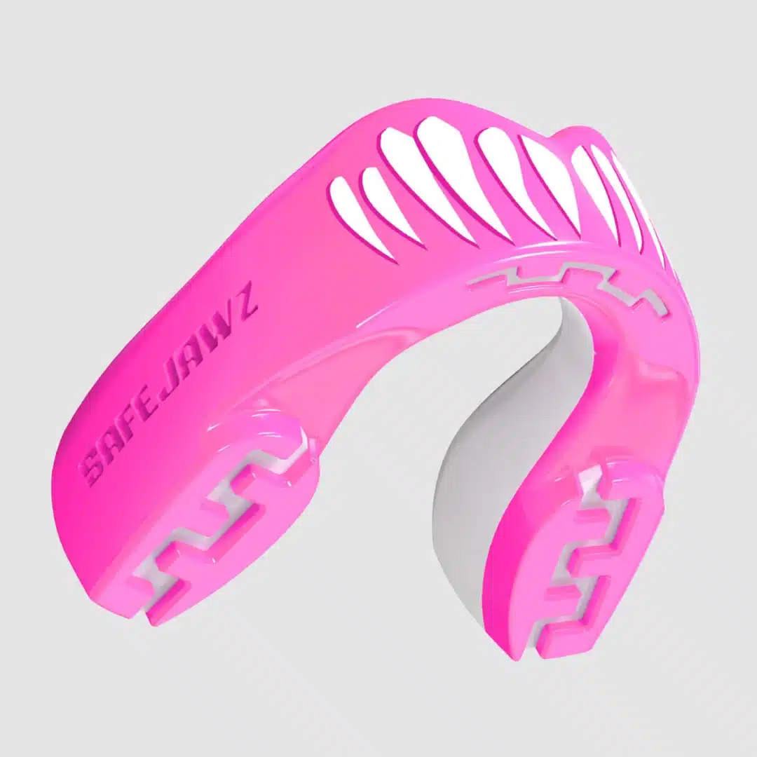 מגן שיניים דגם צפע ורוד SAFEJAWZ Extro Series Pink Viper